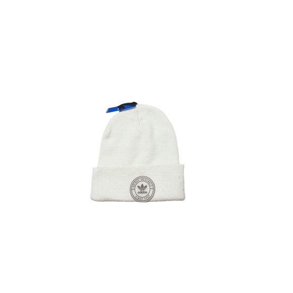 Unisex Tall Resort Cuff Beanie, White Color - One Size - Picture 1 of 3